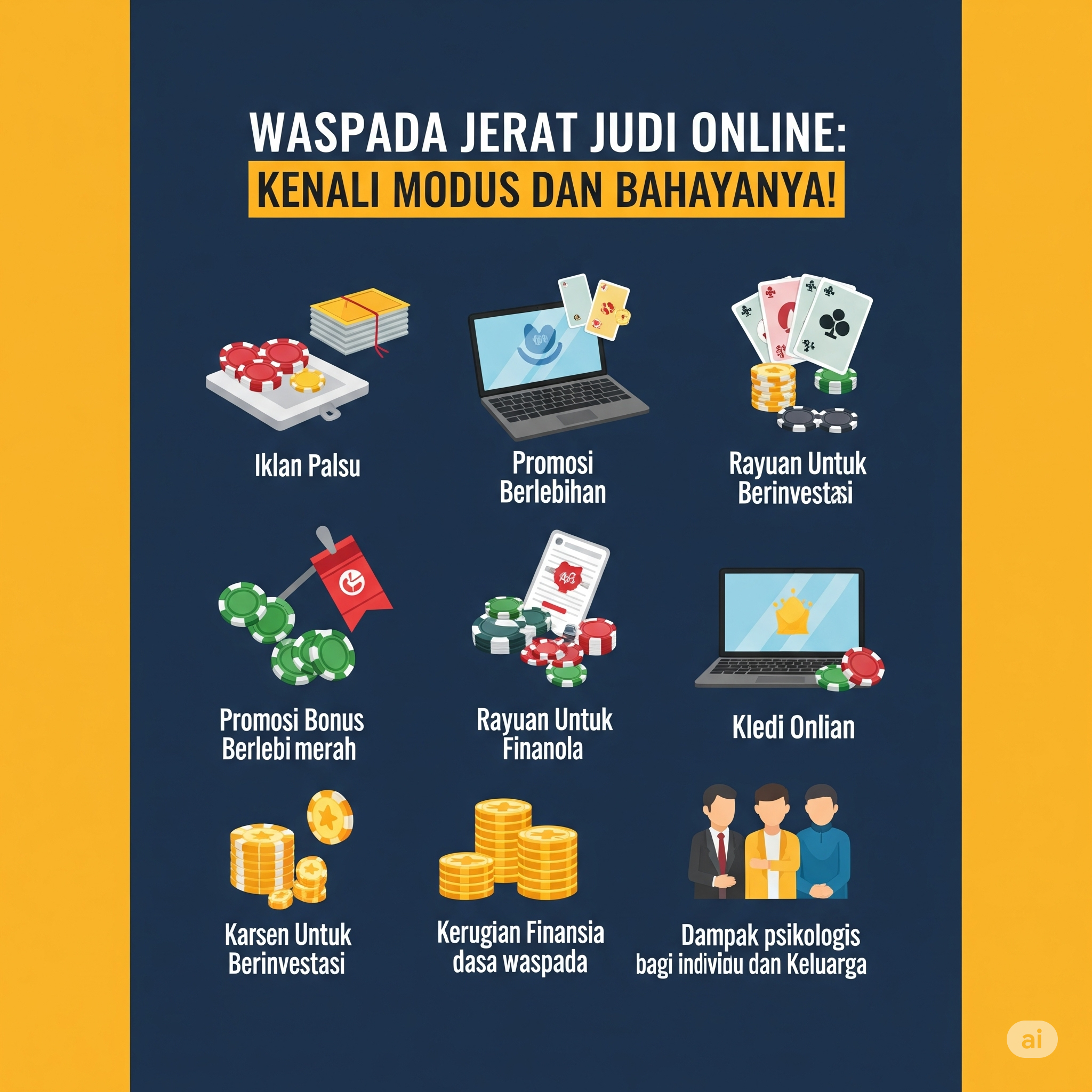 Waspada Jerat Judi Online: Kenali Modus dan Bahayanya!
