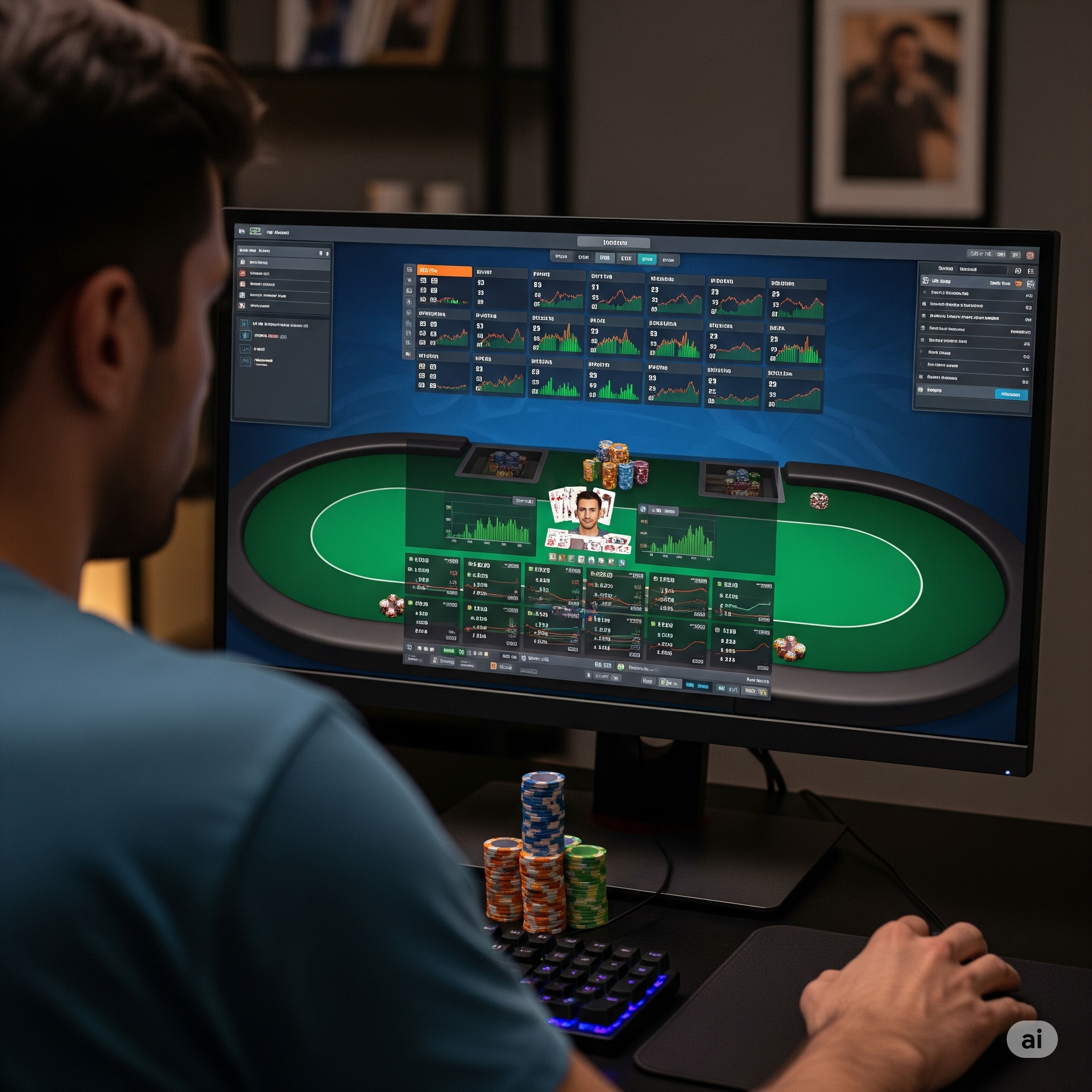Cara Baca Lawan di Poker Online Tanpa Harus Lihat Muka