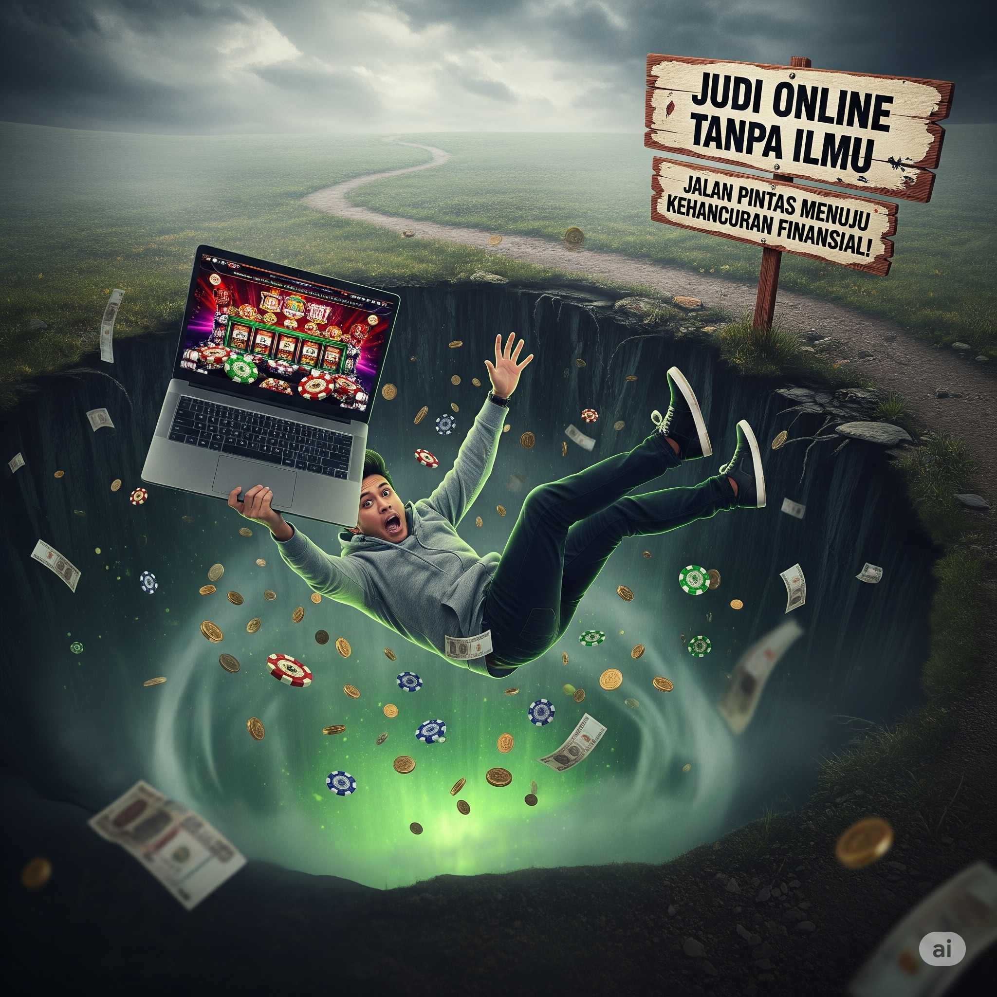 Judi Online Tanpa Ilmu = Jalan Pintas Menuju Kehancuran Finansial!